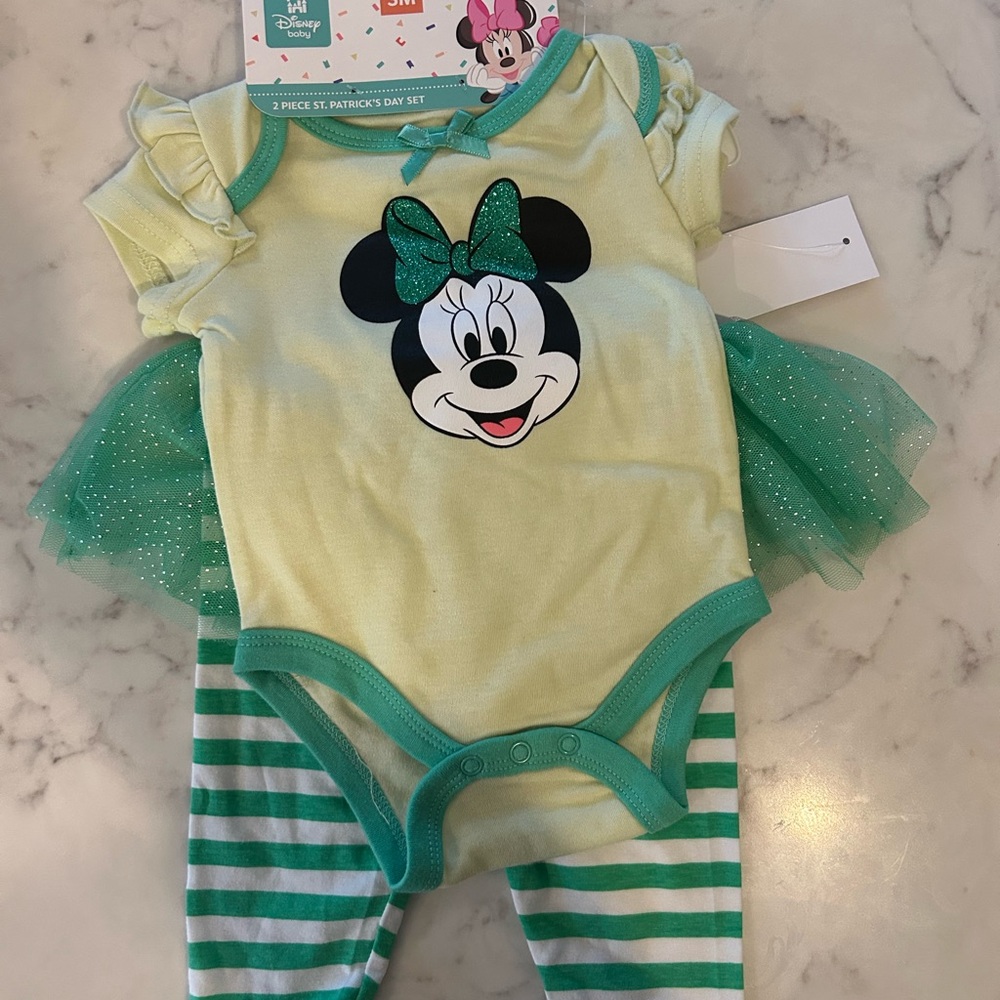 Disney Minnie Mouse Green One Piece for Kids